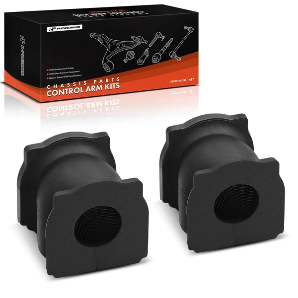 2-Pc Sway Bar Bushing, Rear To Frame A-Premium APCA9770