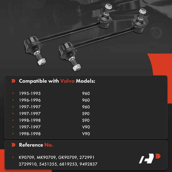 Suspension Stabilizer Sway Bar Link Front Driver & Passenger A-Premium APCA7779