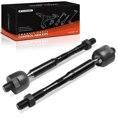 2 Pcs Front Inner Tie Rod End