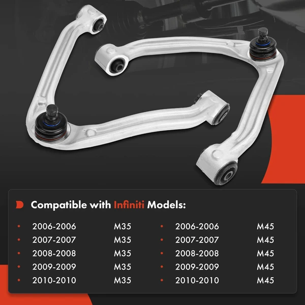 2-Pc Control Arm and Ball Joint Kit, Front Upper A-Premium APCA7344