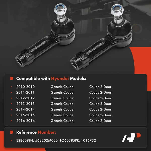 Tie Rod End Set Front Outer A-Premium APCA9774