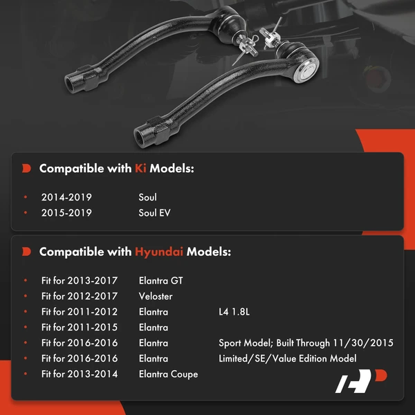 Tie Rod End Front Driver & Passenger Outer A-Premium APCA8041