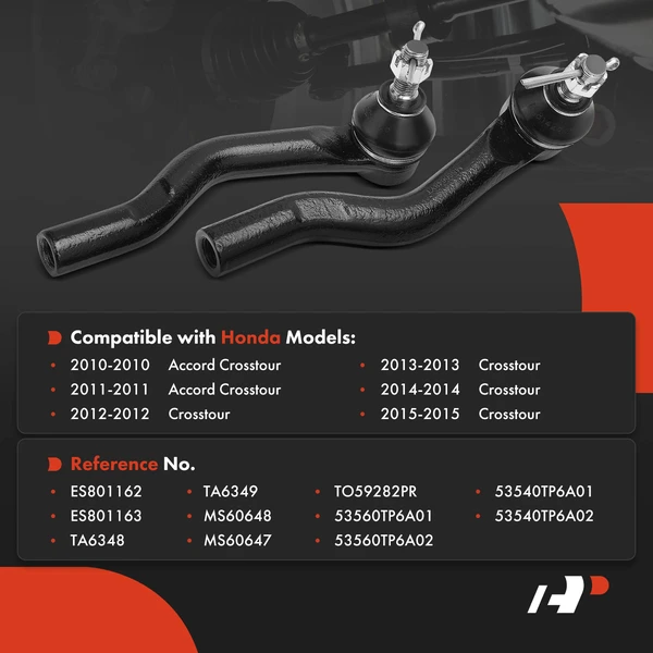 Tie Rod End Front Driver & Passenger Outer A-Premium APCA7784