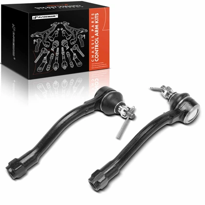 2 Pcs Left & Right Outer Tie Rod End