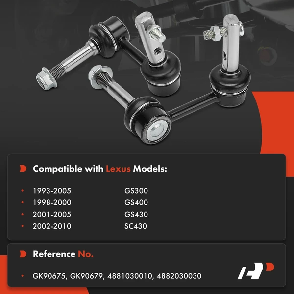 Sway Bar Link Front Driver & Passenger A-Premium APCA7794