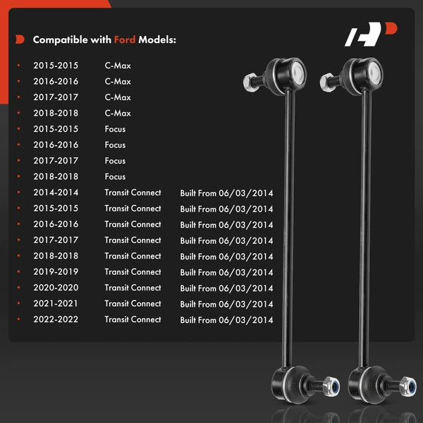 Sway Bar Link Front Driver & Passenger A-Premium APCA7796