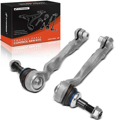 2 Pcs Front Outer Tie Rod End