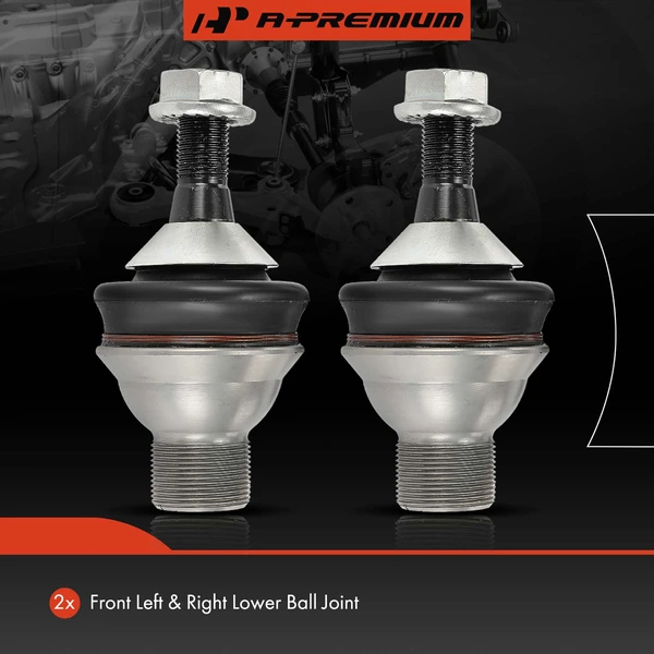 2 Pcs Front Lower Ball Joint for Mercedes-Benz GL350 GL450 GL550 GL63 AMG 13-16