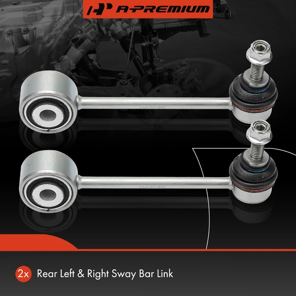 Sway Bar Link, Rear Side, A-Premium APCA7059