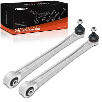 2 Pcs Rear Lower Rearward Control Arm & Ball Joint Assembly