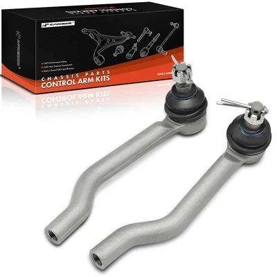 2 Pcs Front Outer Steering Tie Rod Ends