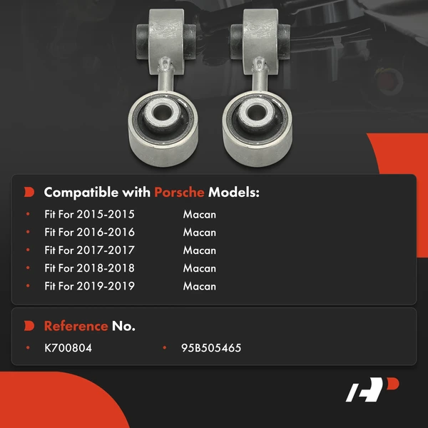 Sway Bar Link Rear Driver & Passenger A-Premium APCA7791