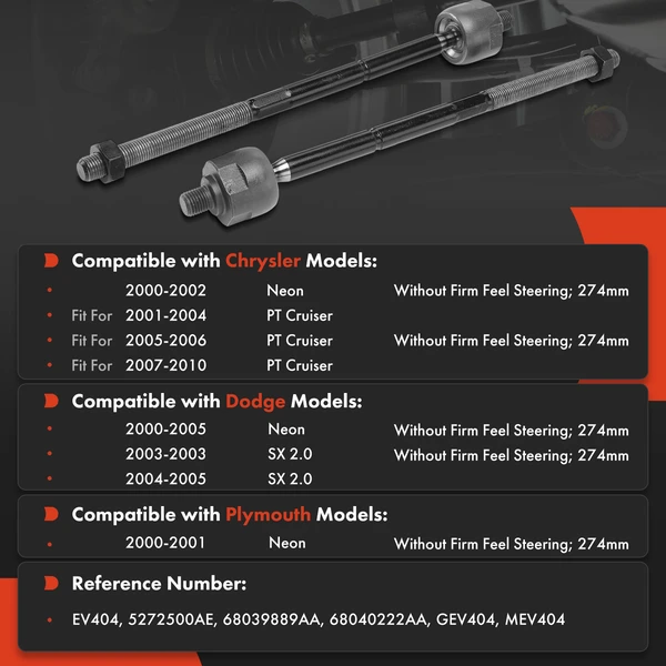 Tie Rod End Front Inner A-Premium APCA8672