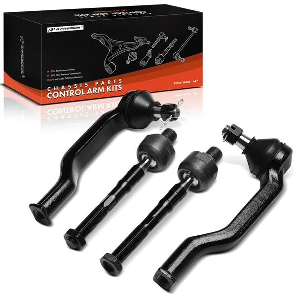 1989-1995 Mazda MPV Tie Rod End Front Inner & Outer A-Premium APCA8671