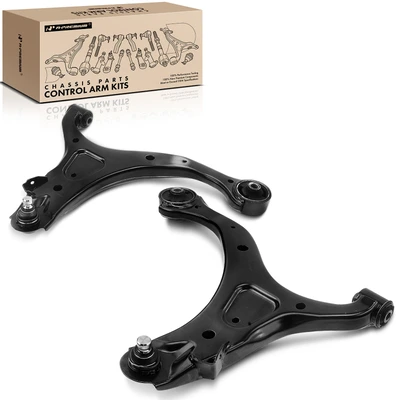 2 Pcs Front Lower Control Arm with Ball Joint