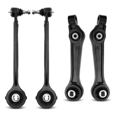 4 Pcs Front Lower Control Arms with Ball Joints
