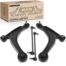 2006-2014 Honda Ridgeline A Set of 4 Control Arm and Sway Bar Link Kit Front Lower A-Premium APCA3587
