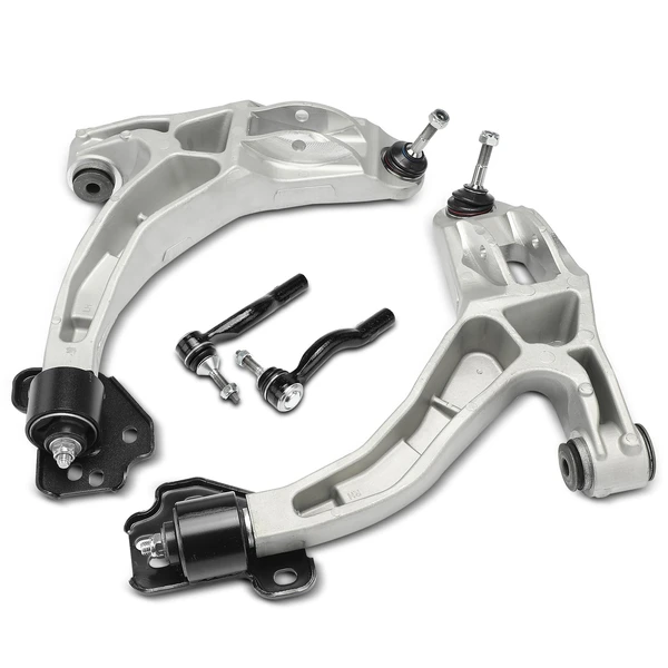 A Set of 4 Control Arm and Tie Rod End Kit Front Side A-Premium APCA3870