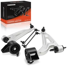 2004-2007 Ford Freestar A Set of 4 Control Arm and Sway Bar Link Kit Front Side A-Premium APCA3632
