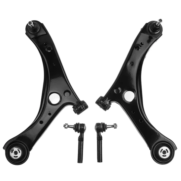 A Set of 4 Control Arm and Tie Rod End Kit Front Side A-Premium APCA3536