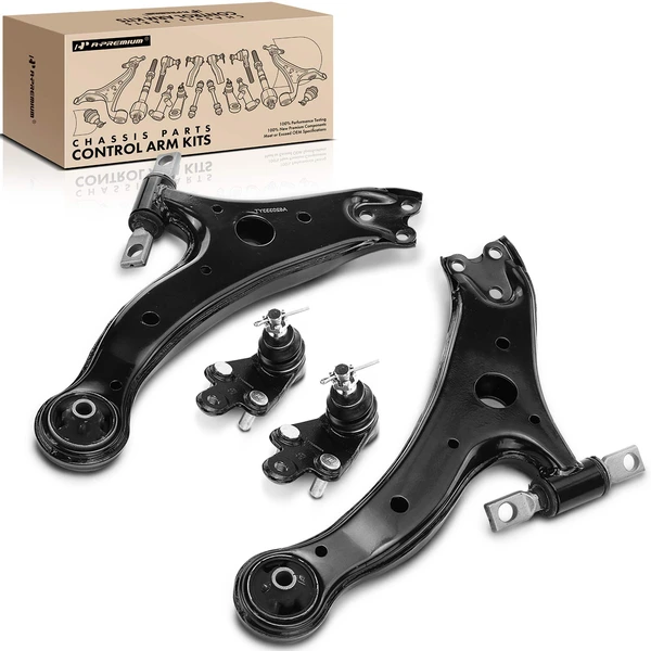 A Set of 4 Control Arm and Ball Joint Kit Front Side A-Premium APCA3884