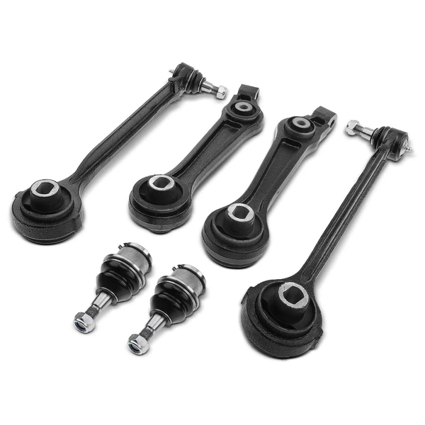 2005-2010 Chrysler 300 A Set of 6 Control Arm and Ball Joint Kit Front Side A-Premium APCA3895