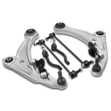 2007-2013 Nissan Altima A Set of 6 Control Arm Sway Bar Link and Tie Rod End Kit Front Side A-Premium APCA3604
