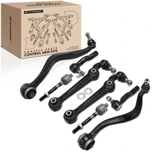 2007-2012 Ford Fusion A Set of 8 Control Arm and Tie Rod End Kit Front Side A-Premium APCA4013