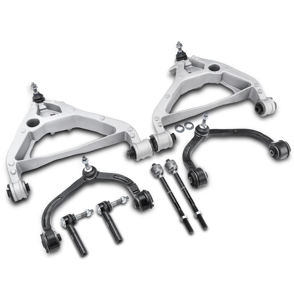 2004-2006 Ford Expedition A Set of 8 Control Arm and Tie Rod End Kit Front Side A-Premium APCA4014