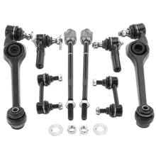 8 Pcs Control Arm with Ball Joint Sway Bar Link Tie Rod End for Saturn SC SL SW1