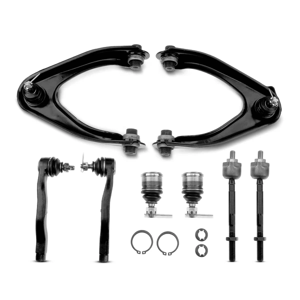 A Set of 8 Control Arm Ball Joint and Tie Rod End Kit Front Side A-Premium APCA3609