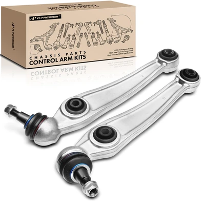 2 Pcs Front Lower Rearward Control Arm with Ball Joint Assembly