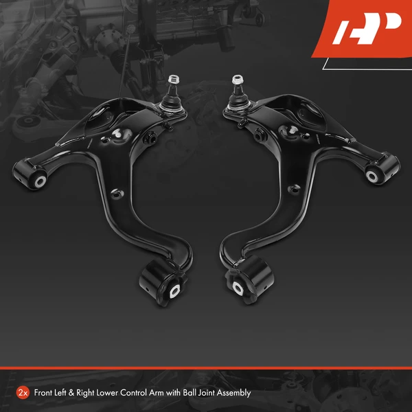 2-Pc Control Arm and Ball Joint Kit, Front Lower with Ball Joint A-Premium APCA7079
