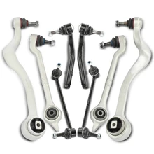 8 Pcs Control Arm & Sway Bar Link & Tie Rod End