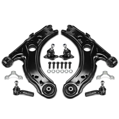 6 Pcs Control Arm & Tie Rod End & Ball Joint
