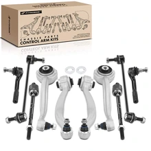 2012-2015 Mercedes-Benz C250 A Set of 10 Control Arm Sway Bar Link and Tie Rod End Kit Front Side A-Premium APCA4914