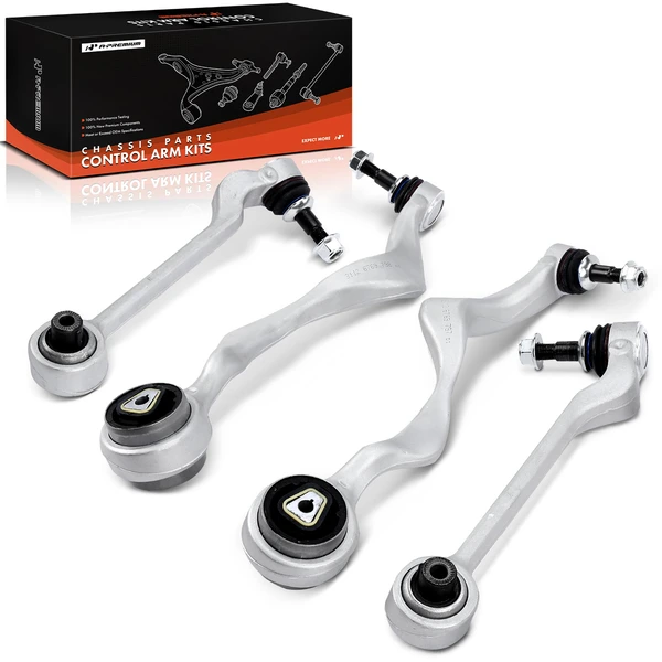 4-Pc Control Arm and Ball Joint Kit, Front Driver & Passenger Lower with Ball Joint A-Premium APCA4922