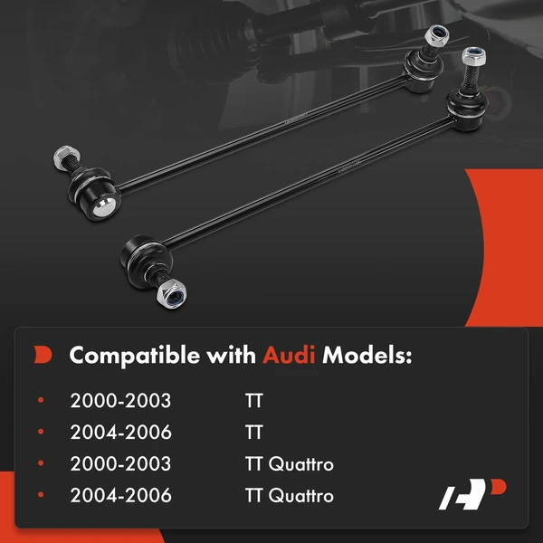 Sway Bar Link, Front Side, A-Premium APCA4936