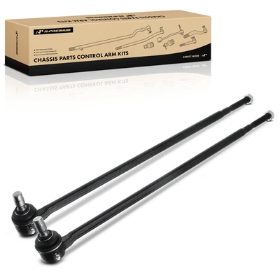 2 Pcs Rear Outer Steering Tie Rod End