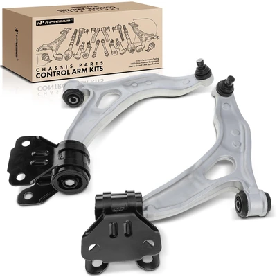2 Pcs Front Lower Control Arm & Ball Joint Assembly