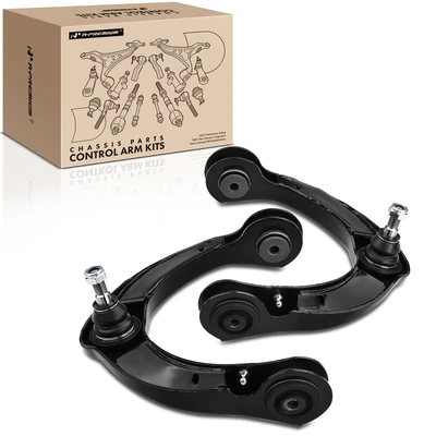 2 Pcs Front Upper Control Arm with Ball Joint