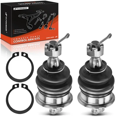 2 Pcs Front Upper Ball Joint