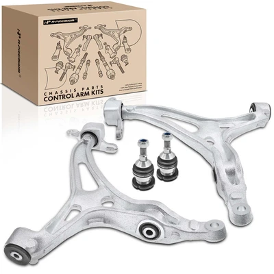 4 Pcs Front Lower Control Arm & Ball Joint Assy