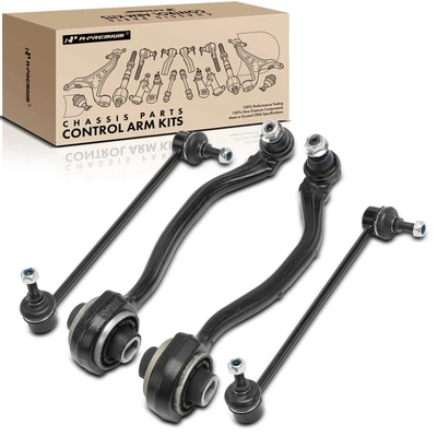 4 Pcs Front Lower Control Arm with Ball Joint