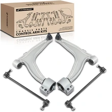 2010-2011 Saab 9-3X A Set of 4 Control Arm and Sway Bar Link Kit Front Side A-Premium APCA3107