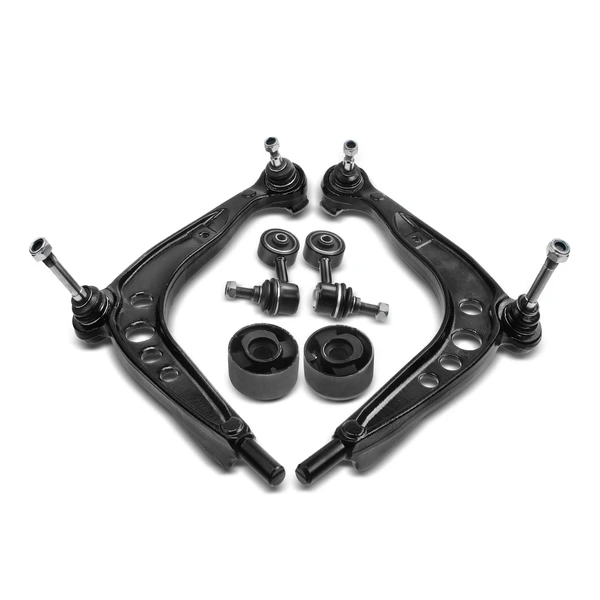 1996-1998 BMW 328i A Set of 4 Control Arm and Sway Bar Link Kit Front Side A-Premium APCA3110
