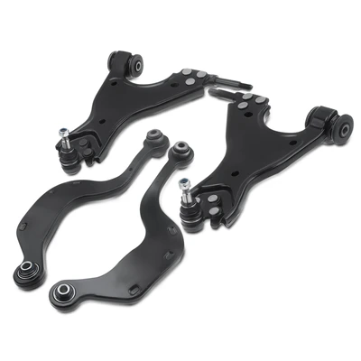 4 Pcs Front & Rear Control Arm with Ball Joint Assembly
