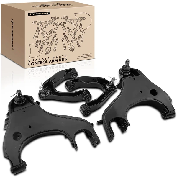 1998-2004 Nissan Frontier 4-Pc Control Arm and Ball Joint Kit, Front Side with Ball Joint A-Premium APCA3154