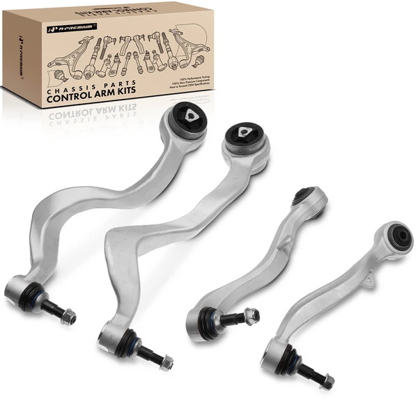 4-Pc Control Arm, Front Lower with Ball Joint A-Premium APCA3160