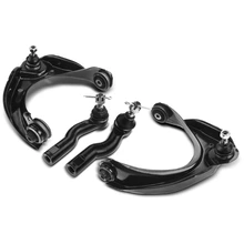 4 Pcs Front Control Arm with Ball Joint Tie Rod End